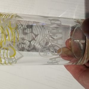 Bacardi skinny tall glassware pair